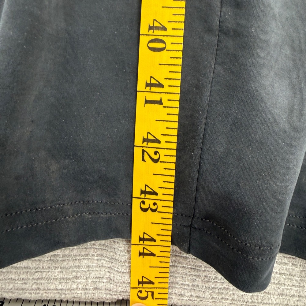 Eileen Fisher Black Long Sleeve Tunic Dress Sz M Shift A Line Casual Bouncy Soft - Picture 7 of 8